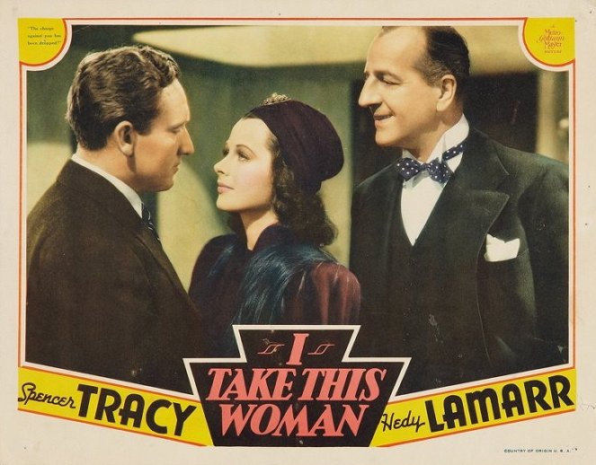 I Take This Woman - Lobby karty - Spencer Tracy, Hedy Lamarr