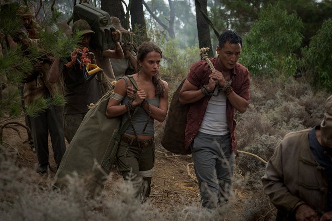 Tomb Raider - Photos - Alicia Vikander, Daniel Wu Yin-cho