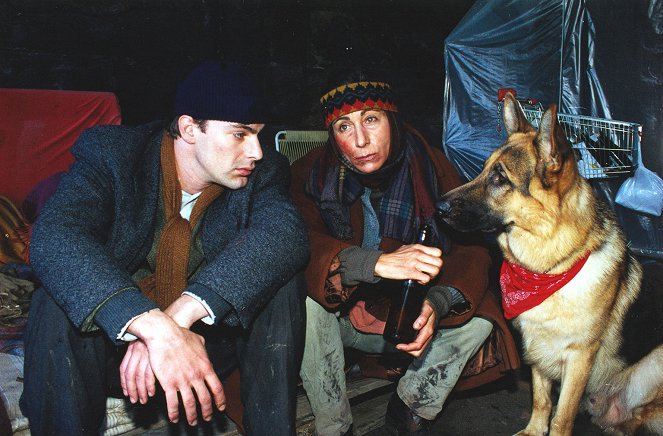 Rex, o cão polícia - Giftgas - Do filme - Gedeon Burkhard, Andrea Eckert, pes Rhett Butler