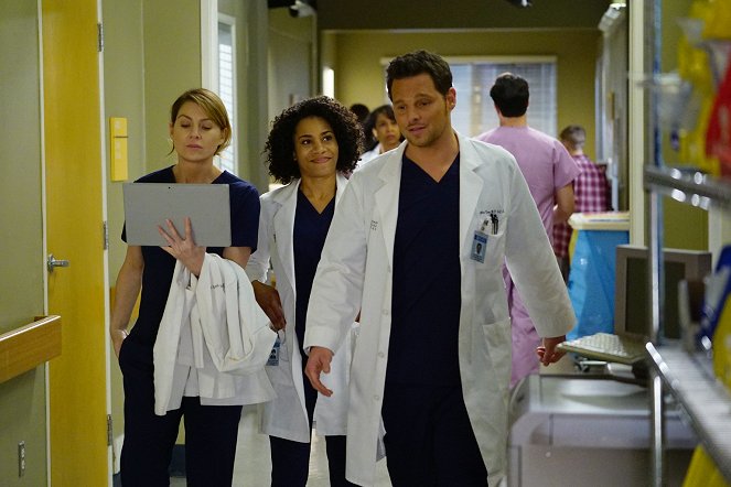 Grey's Anatomy - I Am Not Waiting Anymore - Photos - Ellen Pompeo, Kelly McCreary, Justin Chambers