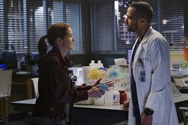 Grey's Anatomy - Season 12 - I Am Not Waiting Anymore - Photos - Sarah Drew, Jesse Williams