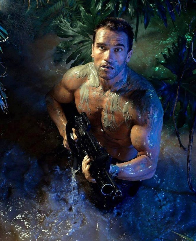Depredador - Promoción - Arnold Schwarzenegger