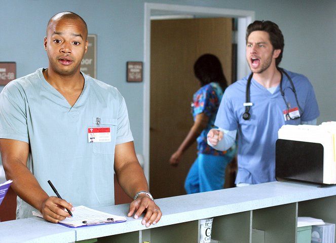 Scrubs: Doktůrci - Moje největší starost - Z filmu - Donald Faison, Zach Braff