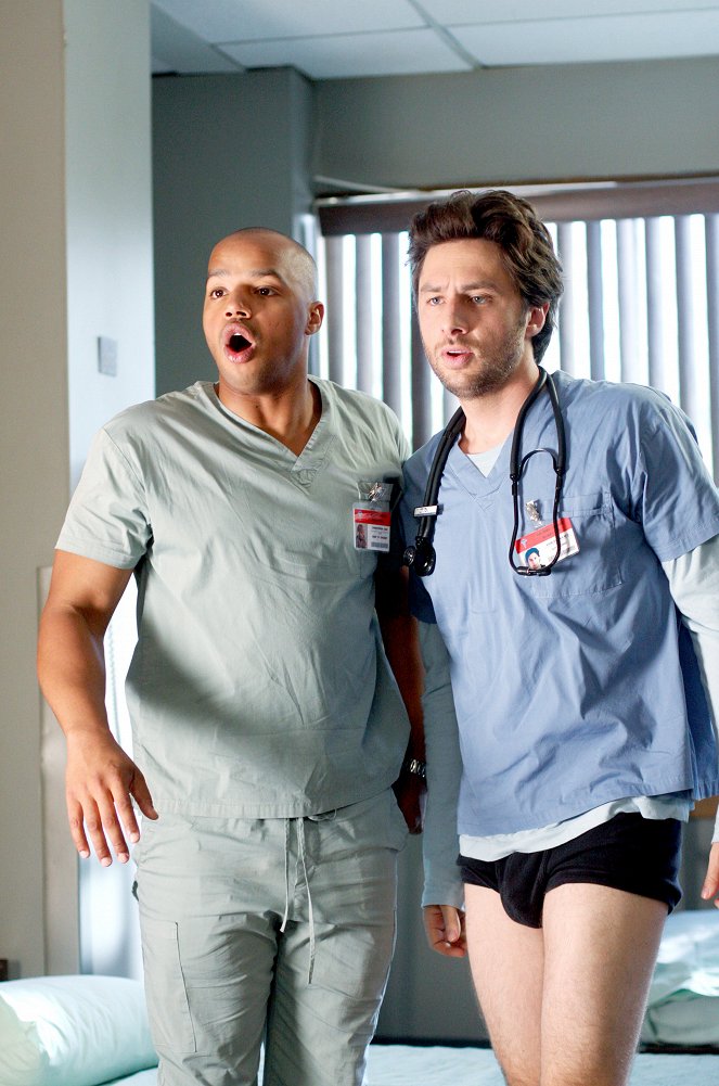 Scrubs: Doktůrci - Moje největší starost - Z filmu - Donald Faison, Zach Braff