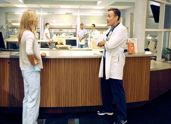 Scrubs - Scrubs: Med School - Our First Day of School - Photos - Kerry Bishé, John C. McGinley