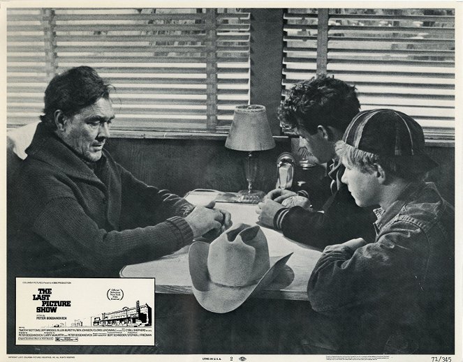 The Last Picture Show - Lobby karty - Ben Johnson, Timothy Bottoms, Sam Bottoms