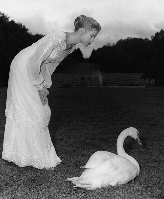 The Swan - Kuvat kuvauksista - Grace Kelly