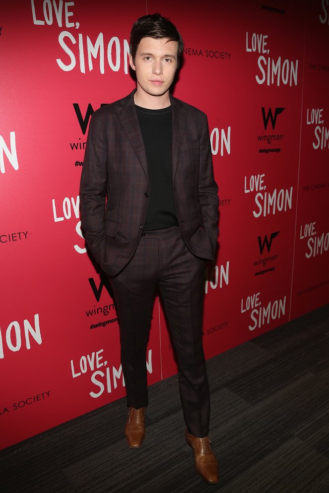 Já, Simon - Z akcí - Special screening of "Love, Simon" at The Landmark Theatres, NYC on March 8, 2018 - Nick Robinson