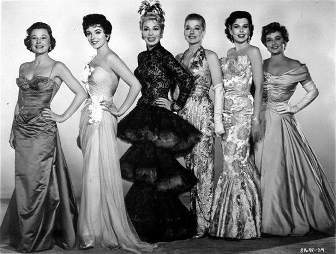 Heikompi sukupuoli - Promokuvat - June Allyson, Joan Collins, Dolores Gray, Ann Sheridan, Ann Miller, Joan Blondell