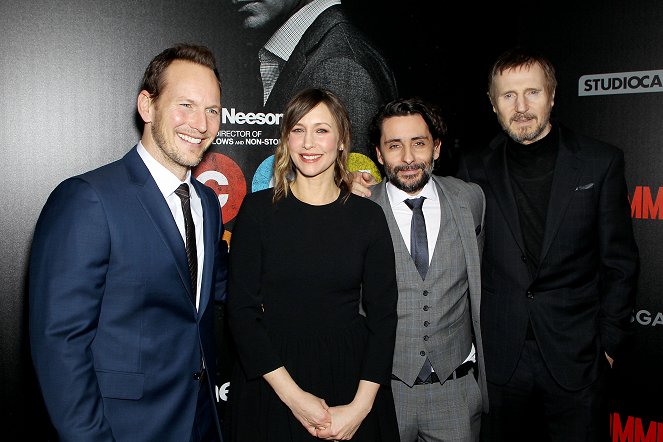 The Commuter - Events - New York Premiere of LionsGate New Film "The Commuter" at AMC Lowes Lincoln Square on January 8, 2018 - Patrick Wilson, Vera Farmiga, Jaume Collet-Serra, Liam Neeson