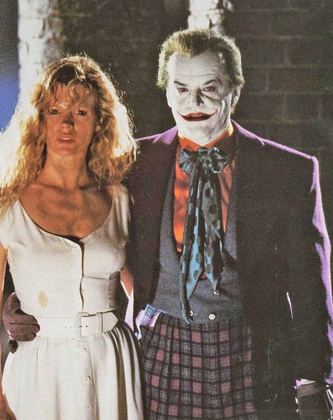 Batman - A denevérember - Forgatási fotók - Kim Basinger, Jack Nicholson