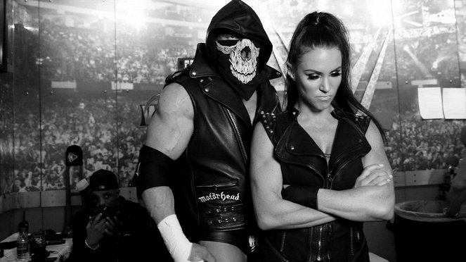 WrestleMania 34 - Del rodaje - Paul Levesque, Stephanie McMahon
