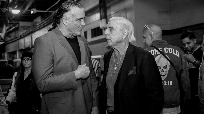 WrestleMania 34 - Forgatási fotók - Scott Hall, Ric Flair