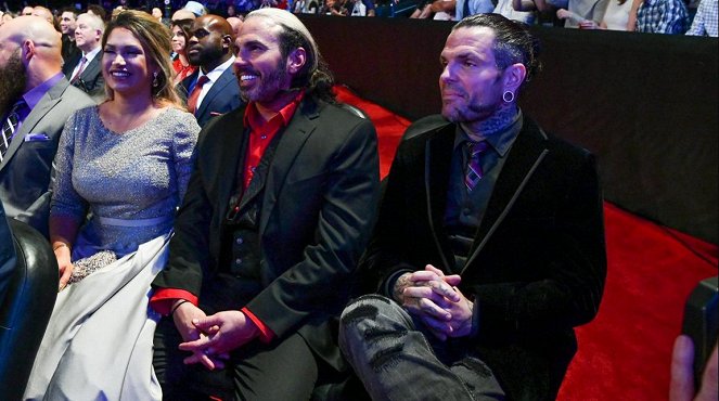 WWE Hall of Fame 2018 - Van film - Matt Hardy, Jeff Hardy