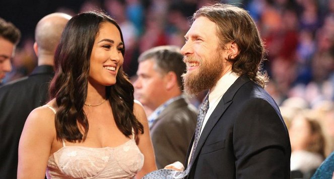 WWE Hall of Fame 2018 - Making of - Brianna Garcia, Bryan Danielson