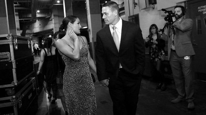 WWE Hall of Fame 2018 - Tournage - Nicole Garcia, John Cena
