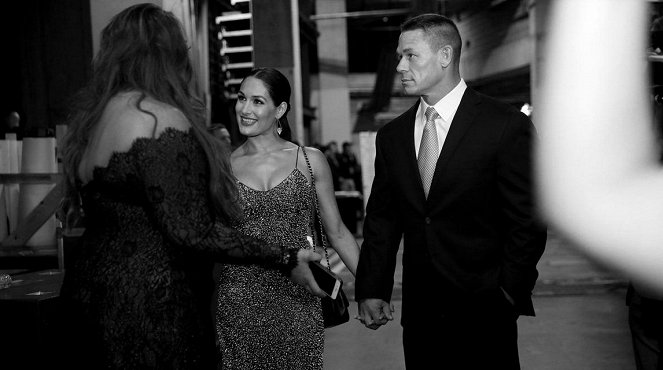 WWE Hall of Fame 2018 - Van de set - Nicole Garcia, John Cena