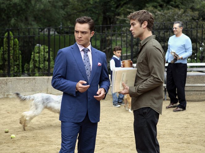 Gossip Girl - The Fasting and the Furious - Van film - Chace Crawford, Ed Westwick
