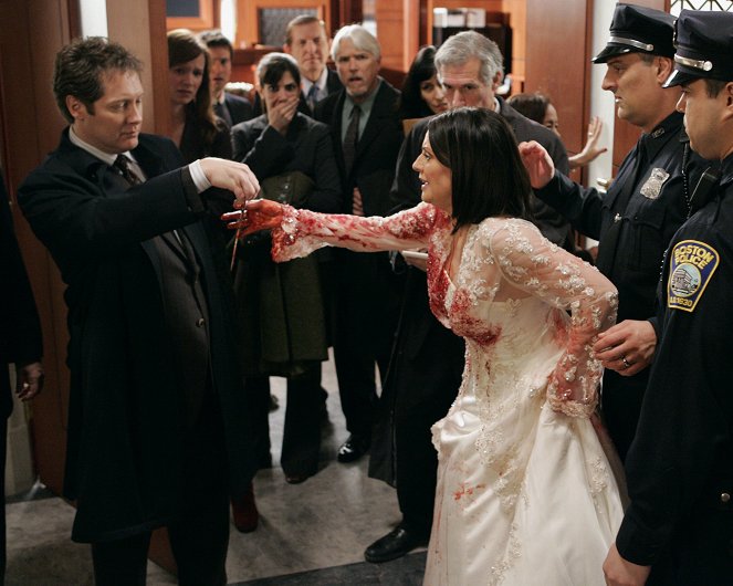 Boston Legal - The Bride Wore Blood - Filmfotók - James Spader, Megan Mullally