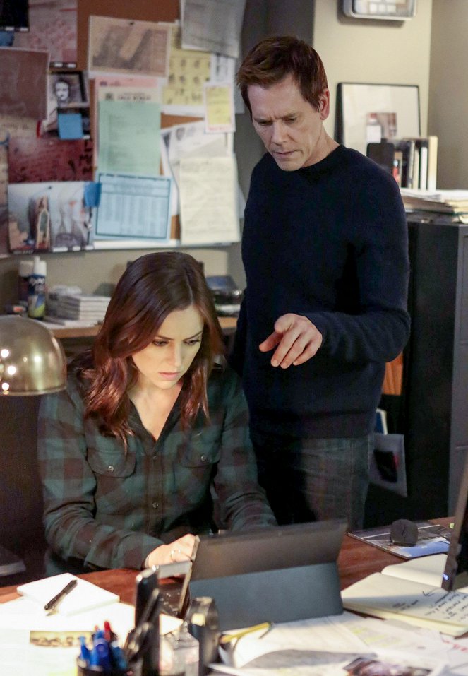 The Following - Le Messager - Film - Jessica Stroup, Kevin Bacon