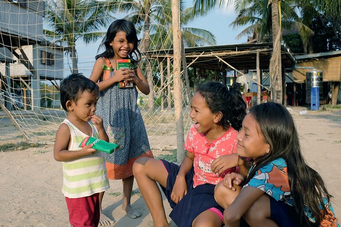 Kambodscha, die Großfamilie der Straßenkinder - Photos