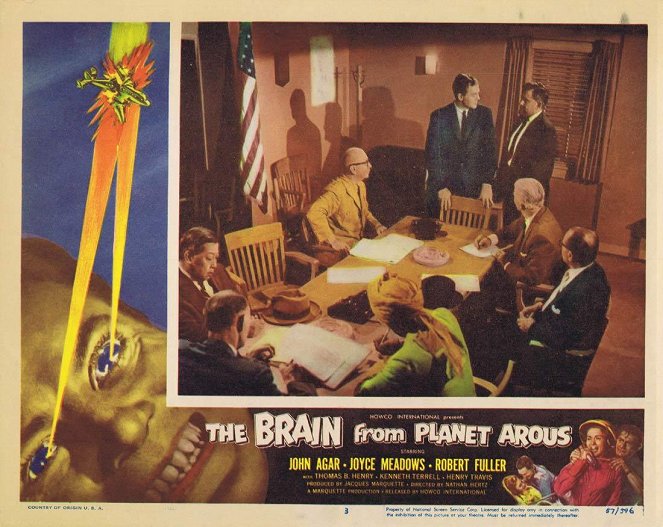 Le Cerveau de la planète Arous - Cartes de lobby