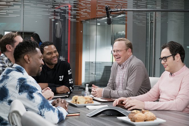 Black-ish - Mère nature - Tournage - Anthony Anderson, Nelson Franklin