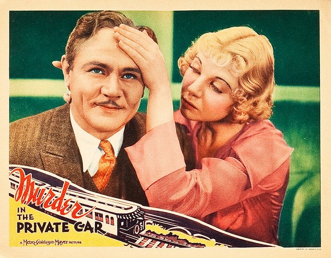 Murder in the Private Car - Lobby Cards