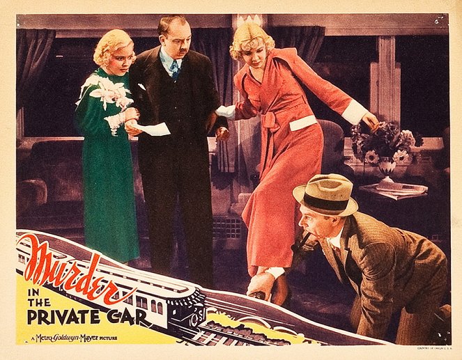 Murder in the Private Car - Lobby Cards