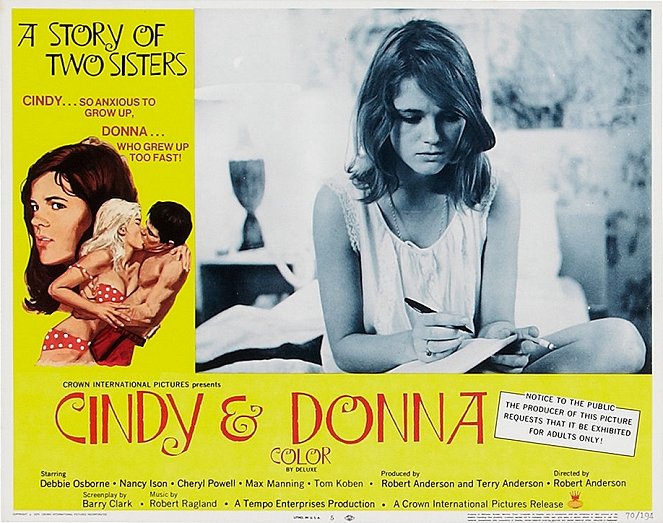 Cindy and Donna - Lobby Cards