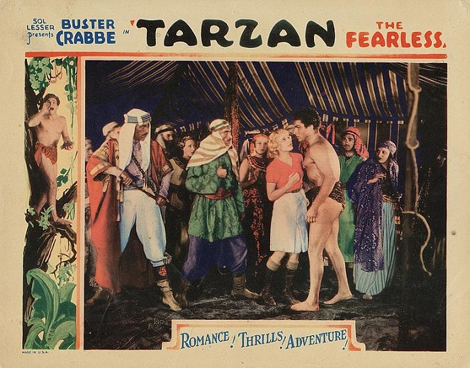 Tarzan the Fearless - Cartões lobby