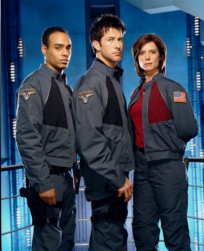 Stargate: Atlantis - Season 1 - Promoción - Rainbow Sun Francks, Joe Flanigan, Torri Higginson