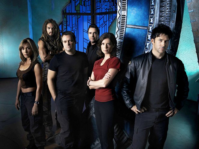 Stargate: Atlantis - Season 3 - Promoción - Rachel Luttrell, Jason Momoa, David Hewlett, Paul McGillion, Torri Higginson, Joe Flanigan