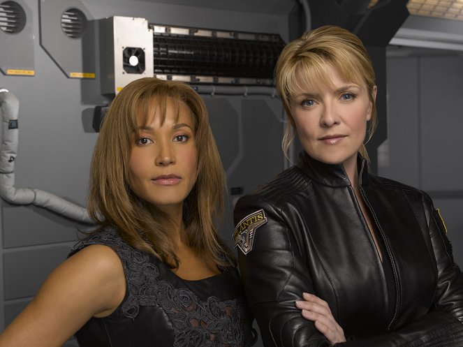 Stargate Atlantis - Tabula Rasa - Werbefoto - Rachel Luttrell, Amanda Tapping