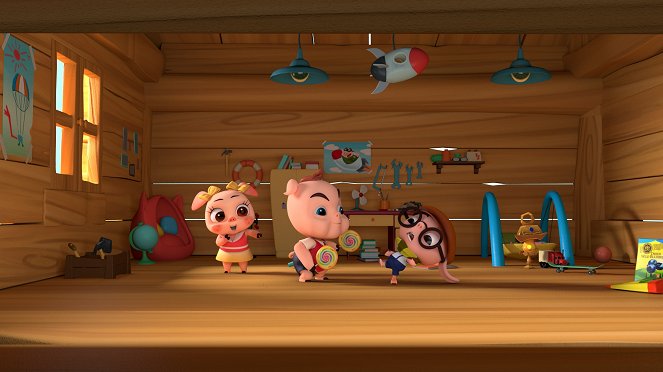 The Three Pigs and the Lamp - Photos