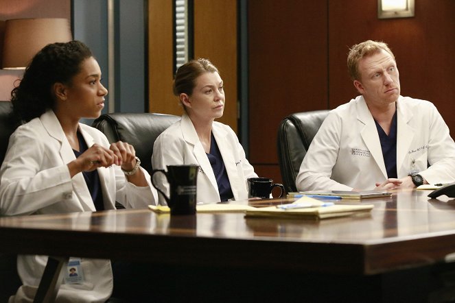 Grey's Anatomy - It's Alright, Ma (I'm Only Bleeding) - Van film - Kelly McCreary, Ellen Pompeo, Kevin McKidd