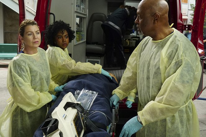 Grey's Anatomy - Die jungen Ärzte - Code Pink - Filmfotos - Ellen Pompeo, Jerrika Hinton, James Pickens Jr.