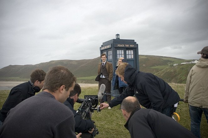 Doctor Who - New Earth - De filmagens - David Tennant, Billie Piper