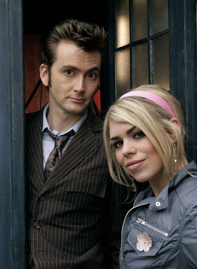 Doctor Who - Die Glotze - Werbefoto - David Tennant, Billie Piper