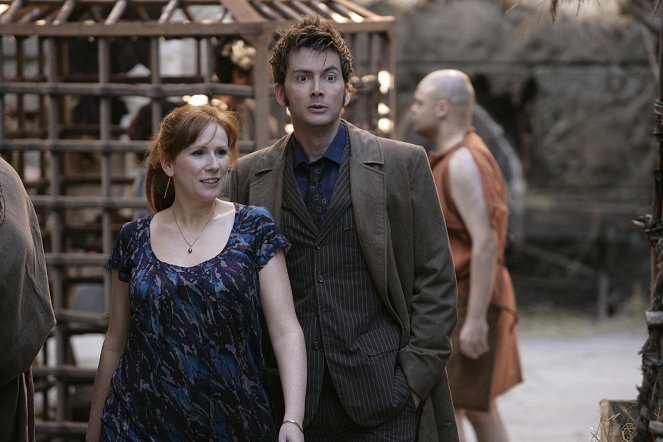 Doctor Who - Die Feuer von Pompeji - Filmfotos - Catherine Tate, David Tennant