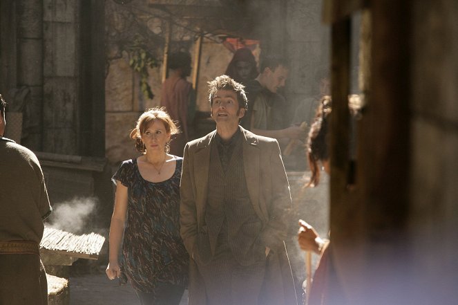 Doctor Who - The Fires of Pompeii - De la película - Catherine Tate, David Tennant
