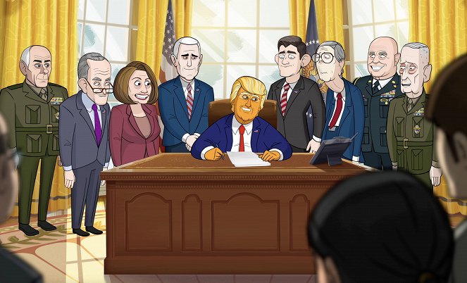 Our Cartoon President - Season 1 - Government Shutdown - Van film
