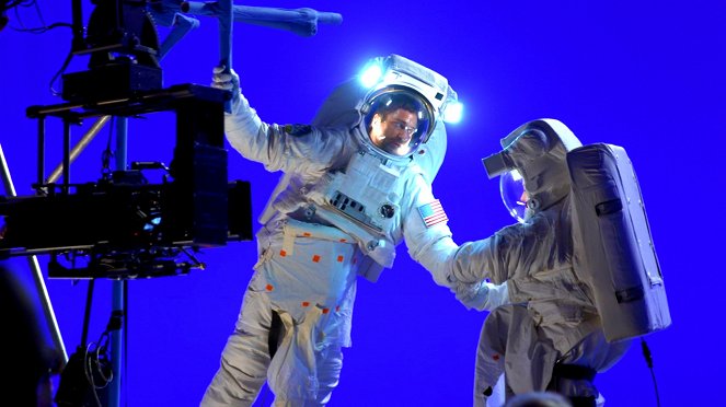 Űrvihar - Forgatási fotók - Gerard Butler
