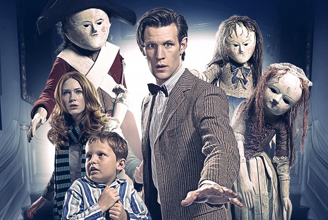 Doctor Who - Nacht der Angst - Werbefoto - Karen Gillan, Matt Smith
