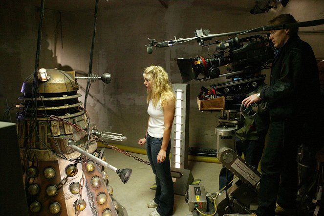 Doctor Who - Dalek - Tournage - Billie Piper