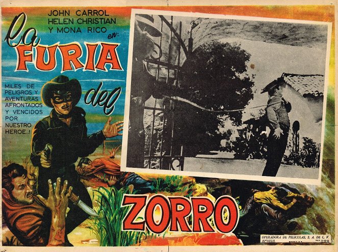 Zorro Rides Again - Cartões lobby