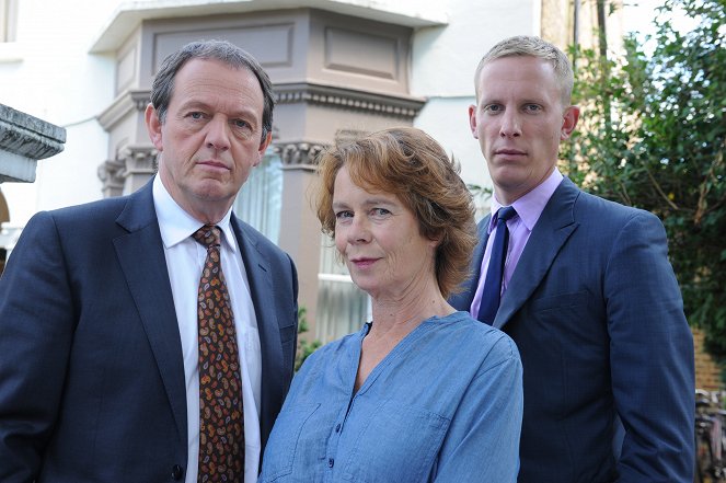 Lewis - Season 6 - Das Rätsel des Genies - Werbefoto - Kevin Whately, Celia Imrie, Laurence Fox