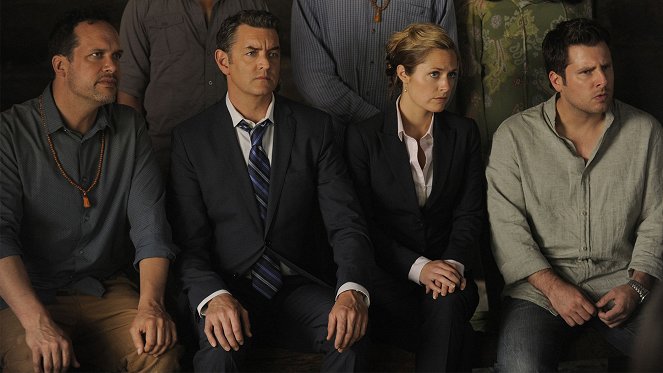 Psych - The Tao of Gus - Photos - Diedrich Bader, Timothy Omundson, Maggie Lawson, James Roday Rodriguez