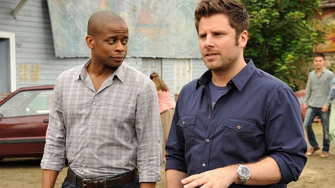 Psych - No Country for Two Old Men - Filmfotos - Dulé Hill, James Roday Rodriguez