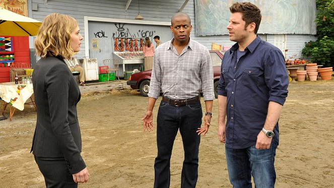 Psych - No Country for Two Old Men - Kuvat elokuvasta - Maggie Lawson, Dulé Hill, James Roday Rodriguez